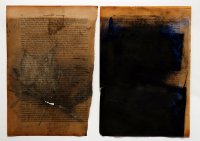 26,5x19 cm, Öl Tinte auf Papier